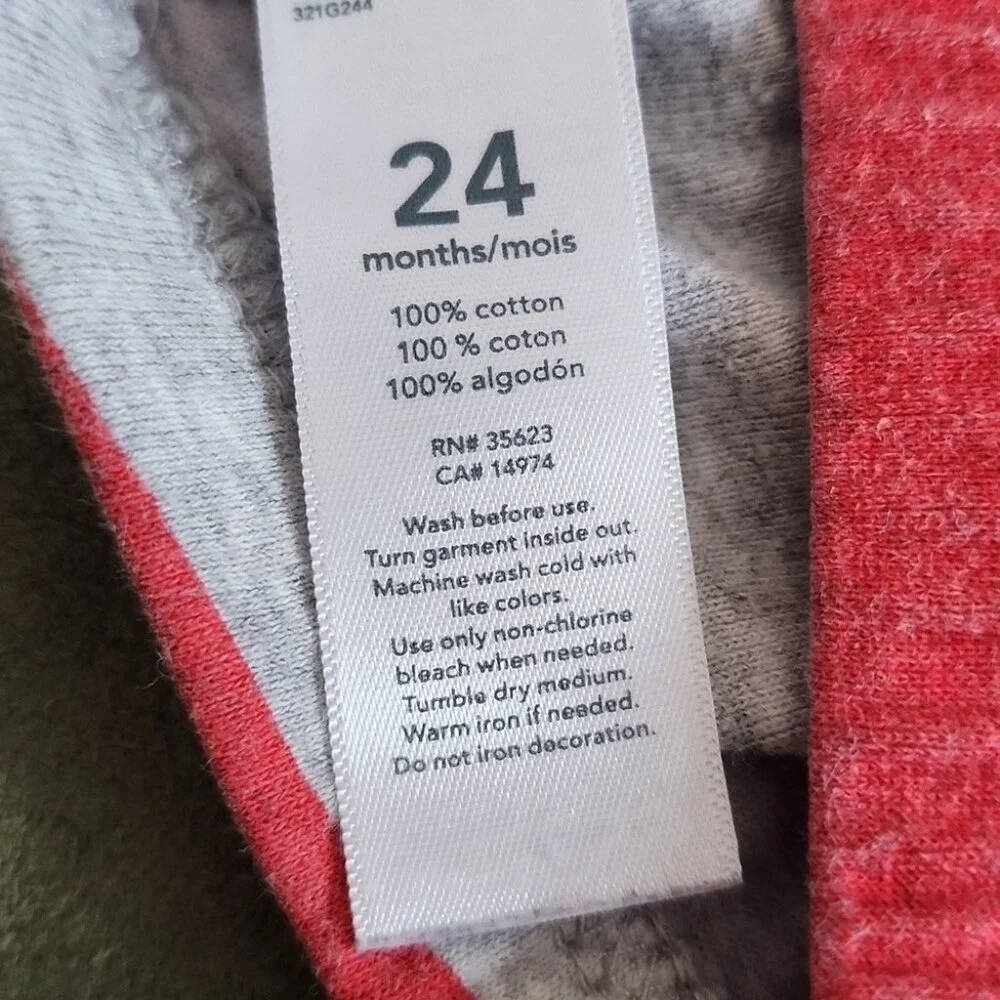Carter's pajama pants size 24 months